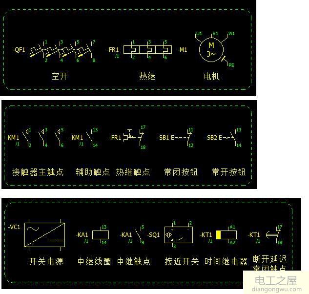 如何用光電開(kāi)關(guān)控制380V370W電機(jī)延時(shí)斷開(kāi)
