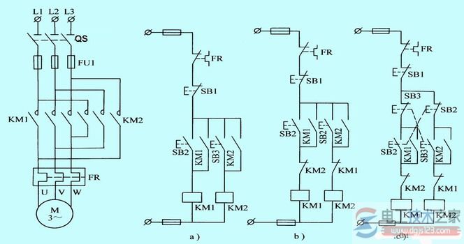 三相籠型異步電動(dòng)機(jī)正反轉(zhuǎn)控制電路